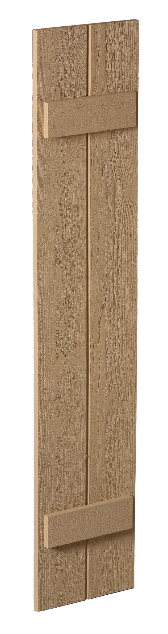 12" Board and Batten Shutter - 2 Board , 2 Batten Sample