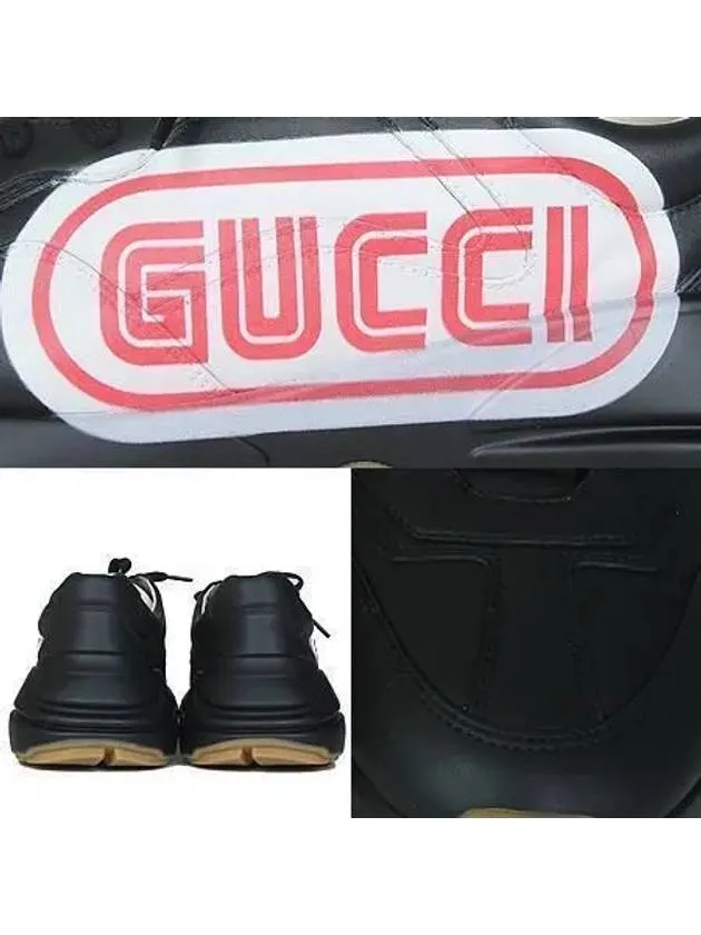523609 Rhyton Sega Black Men s Sneakers 280