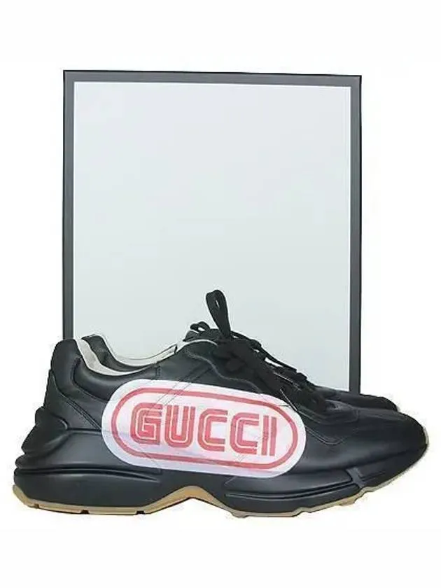 523609 Rhyton Sega Black Men s Sneakers 280