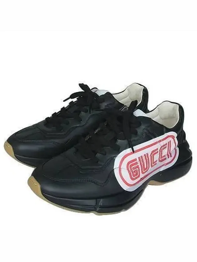 523609 Rhyton Sega Black Men s Sneakers 280