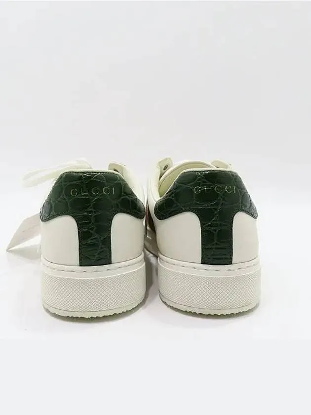 757892 White Color Leather ACE WEB Men s Sneakers 8 270MM