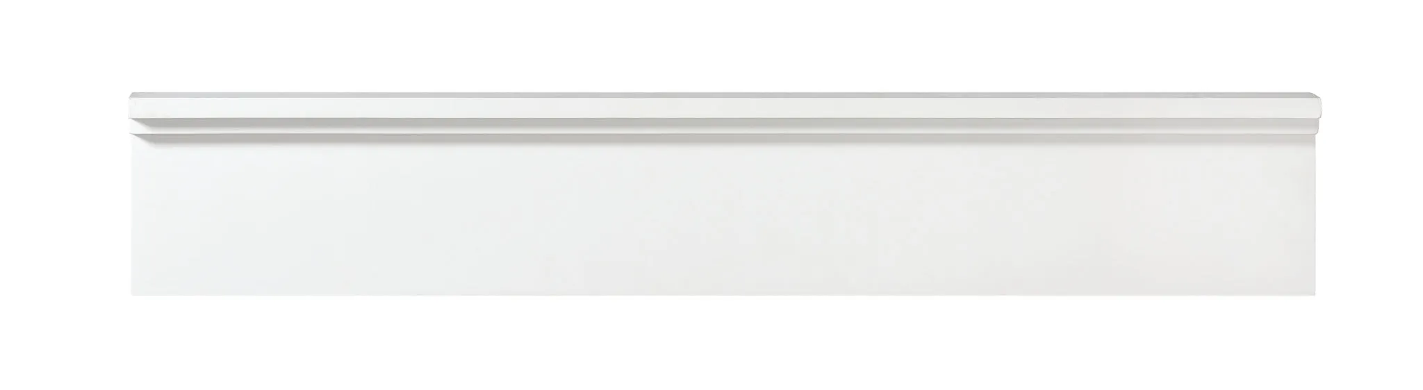8" Craftsman Step Crosshead Painted White Sample