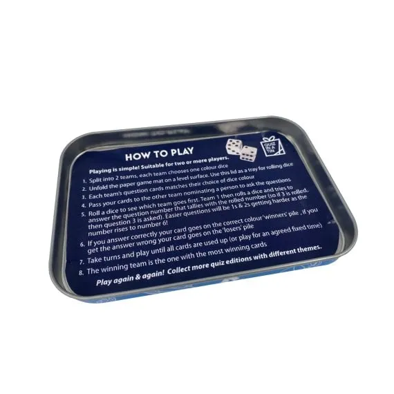 Apples to Pears Quiz in a Tin Our Amazing Planet