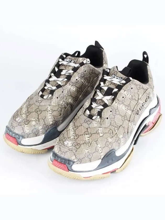 Balenciaga Hacker Triple S Ebony 41 260