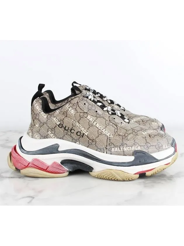 Balenciaga Hacker Triple S Ebony 41 260