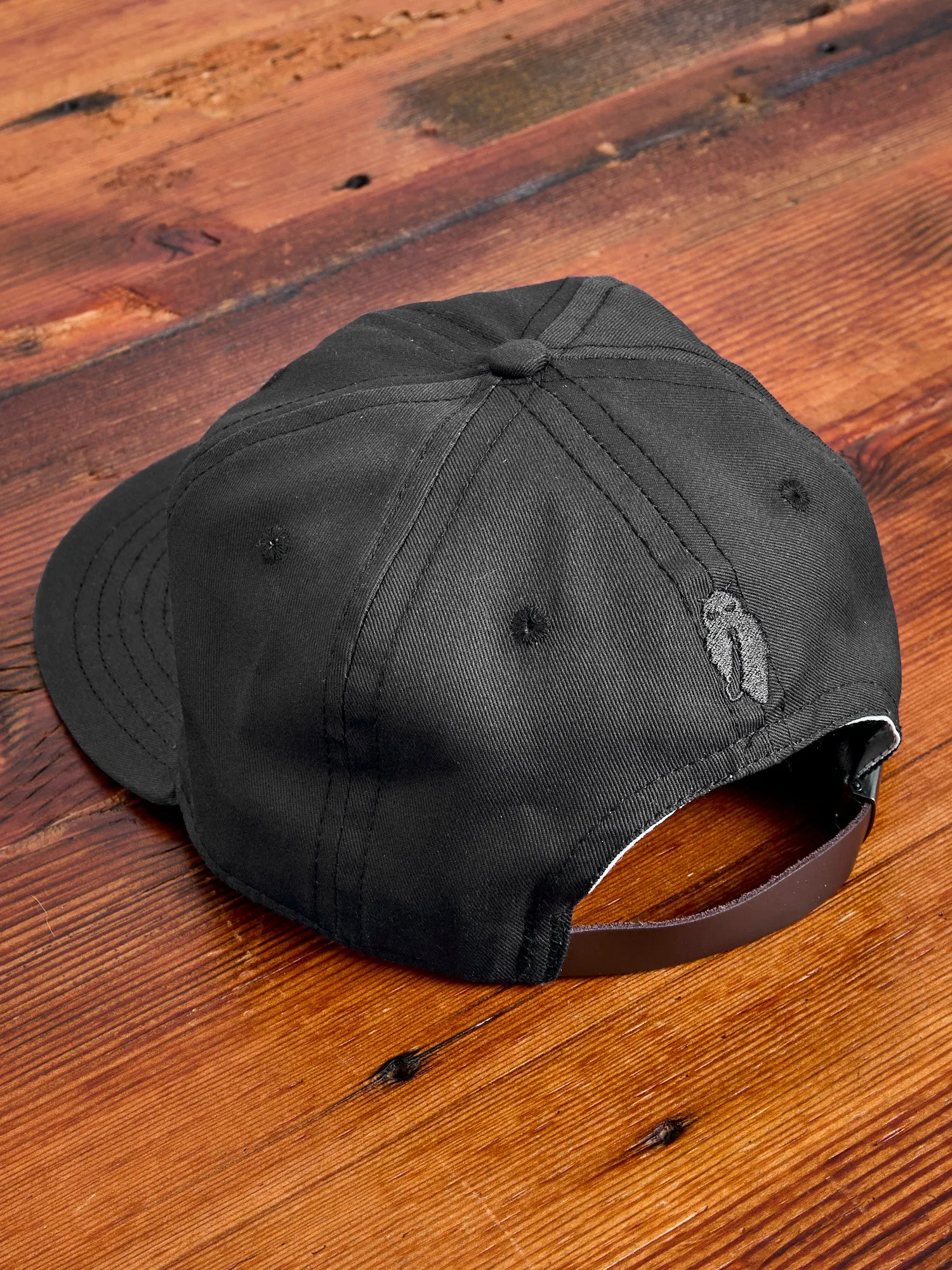 Blue Owl Baseball Cap in Charcoal