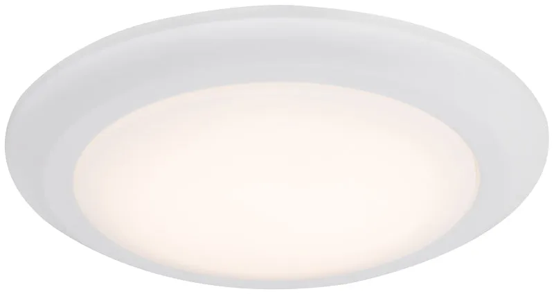 Boston Harbor CL006AC1215-16 Flush Mount Ceiling Fixture, 120 V, 17 W, 1-Lamp, LED Lamp, 1200 Lumens, White Fixture :BX: QUANTITY: 1