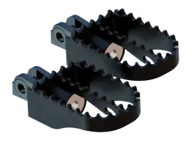 Burly Brand MX Pegs Rider - Black