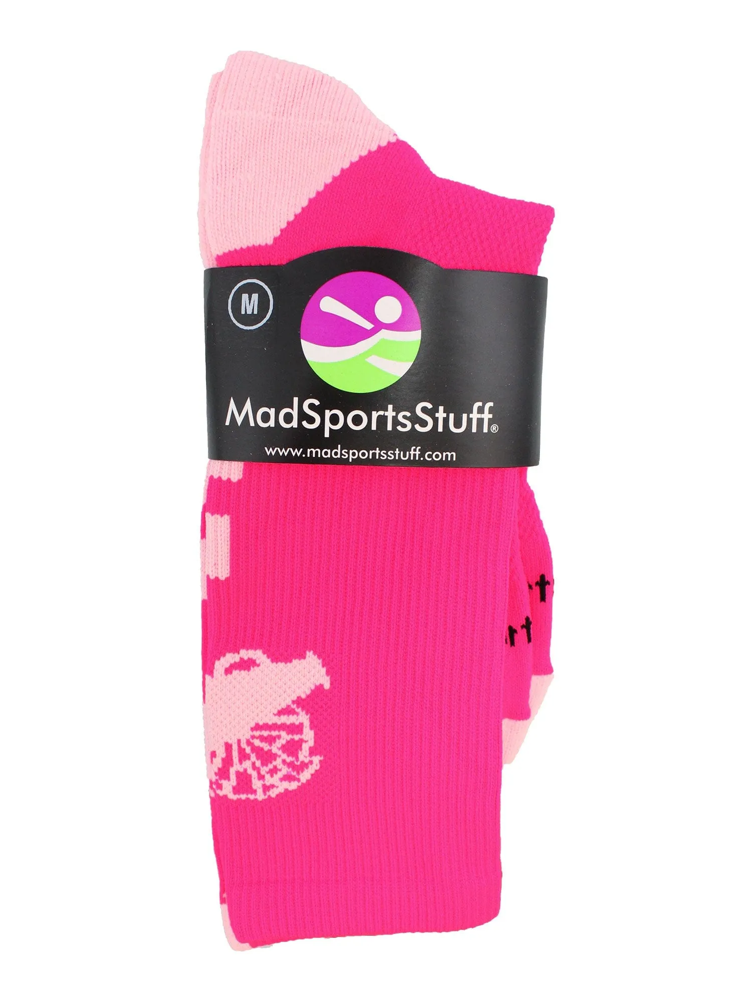 Cheer Breast Cancer Awareness Socks