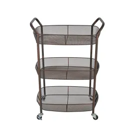 Ec, 3-Tier Metal Basket Bar Cart