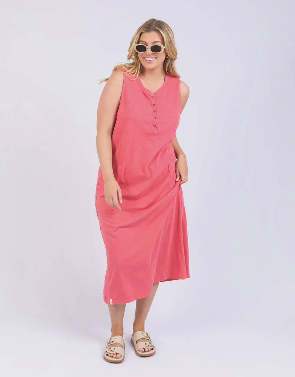 Elysian Dress -Watermelon Crush