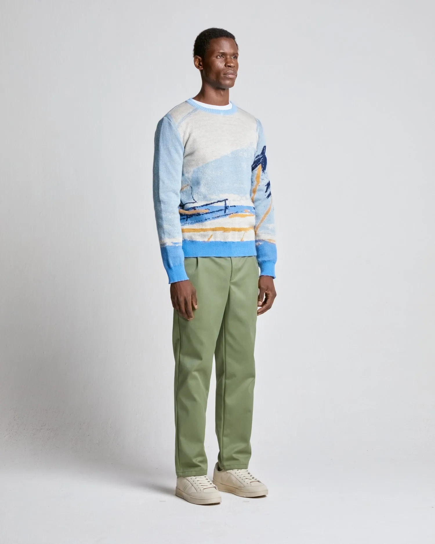 FIELDS x Michael Taylor Sweater in Wool & Mohair