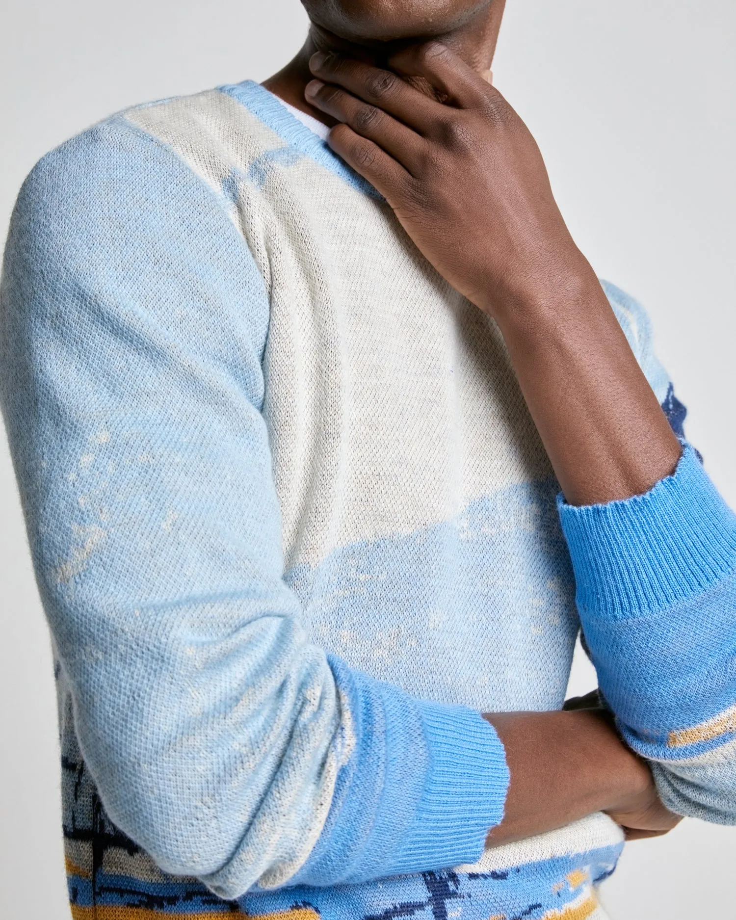FIELDS x Michael Taylor Sweater in Wool & Mohair