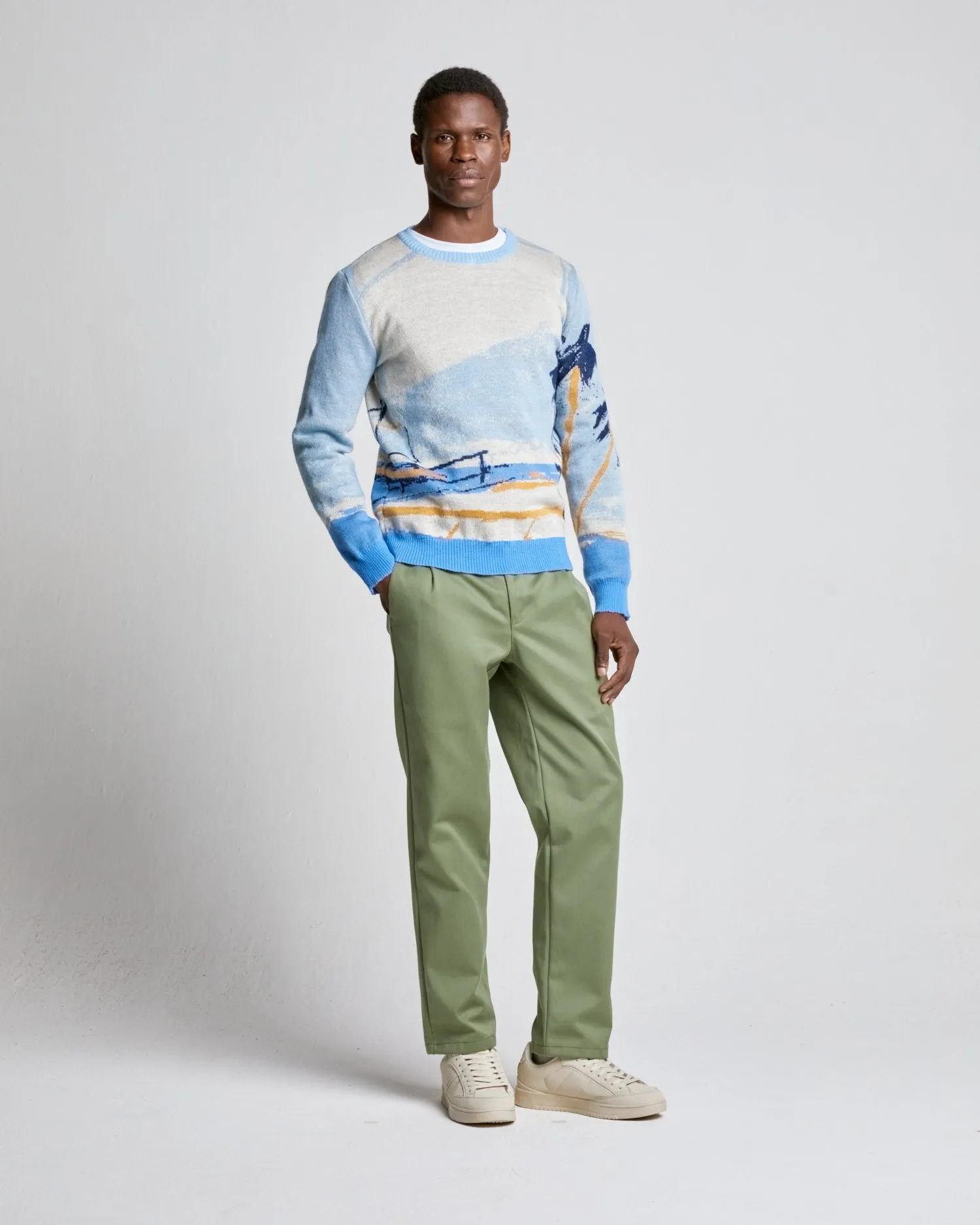 FIELDS x Michael Taylor Sweater in Wool & Mohair