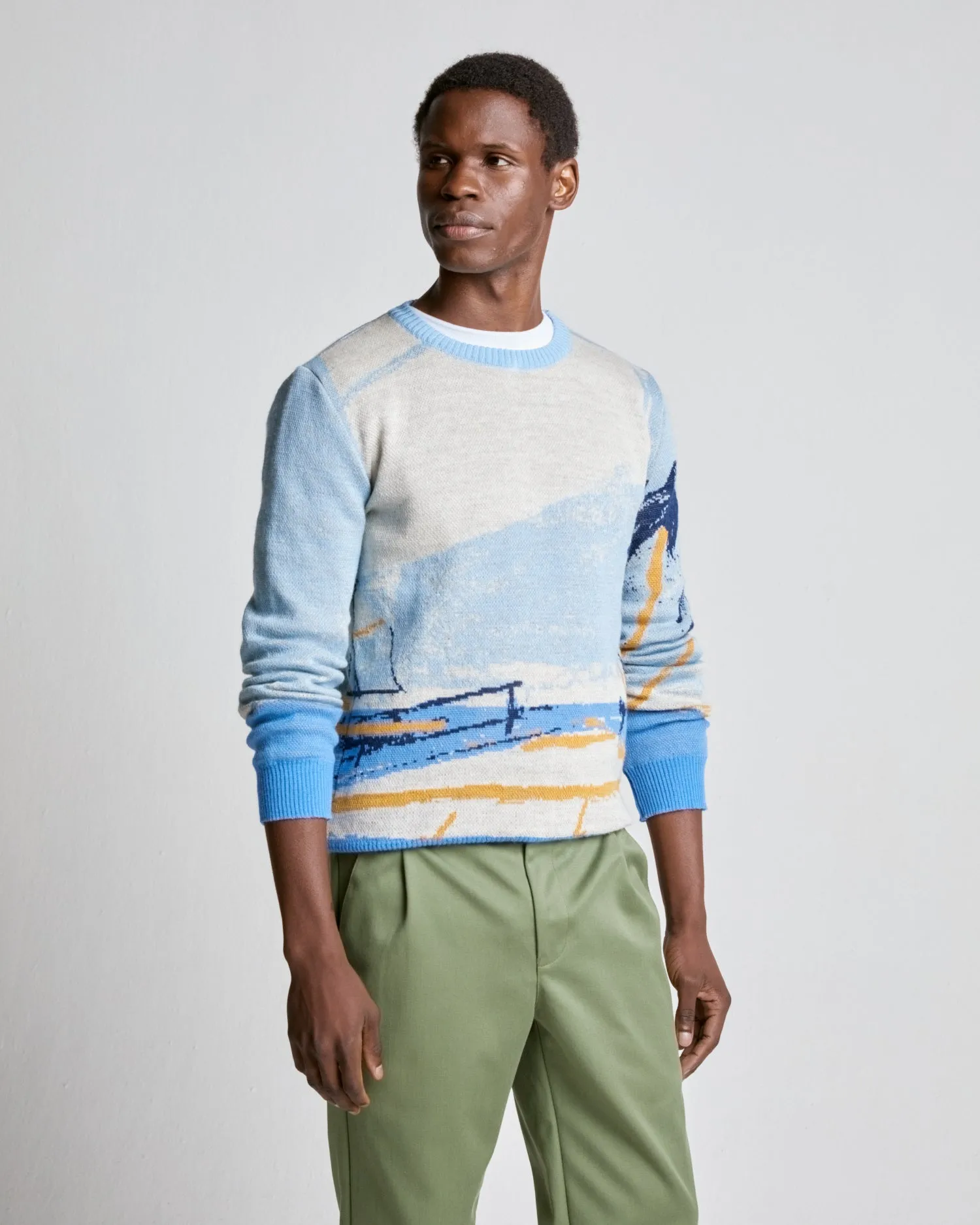 FIELDS x Michael Taylor Sweater in Wool & Mohair