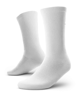 Flagship Crew Socks White