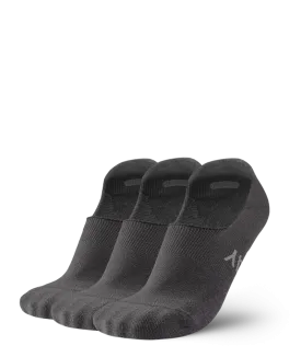 Flagship No Show Socks Grey 3-Pack