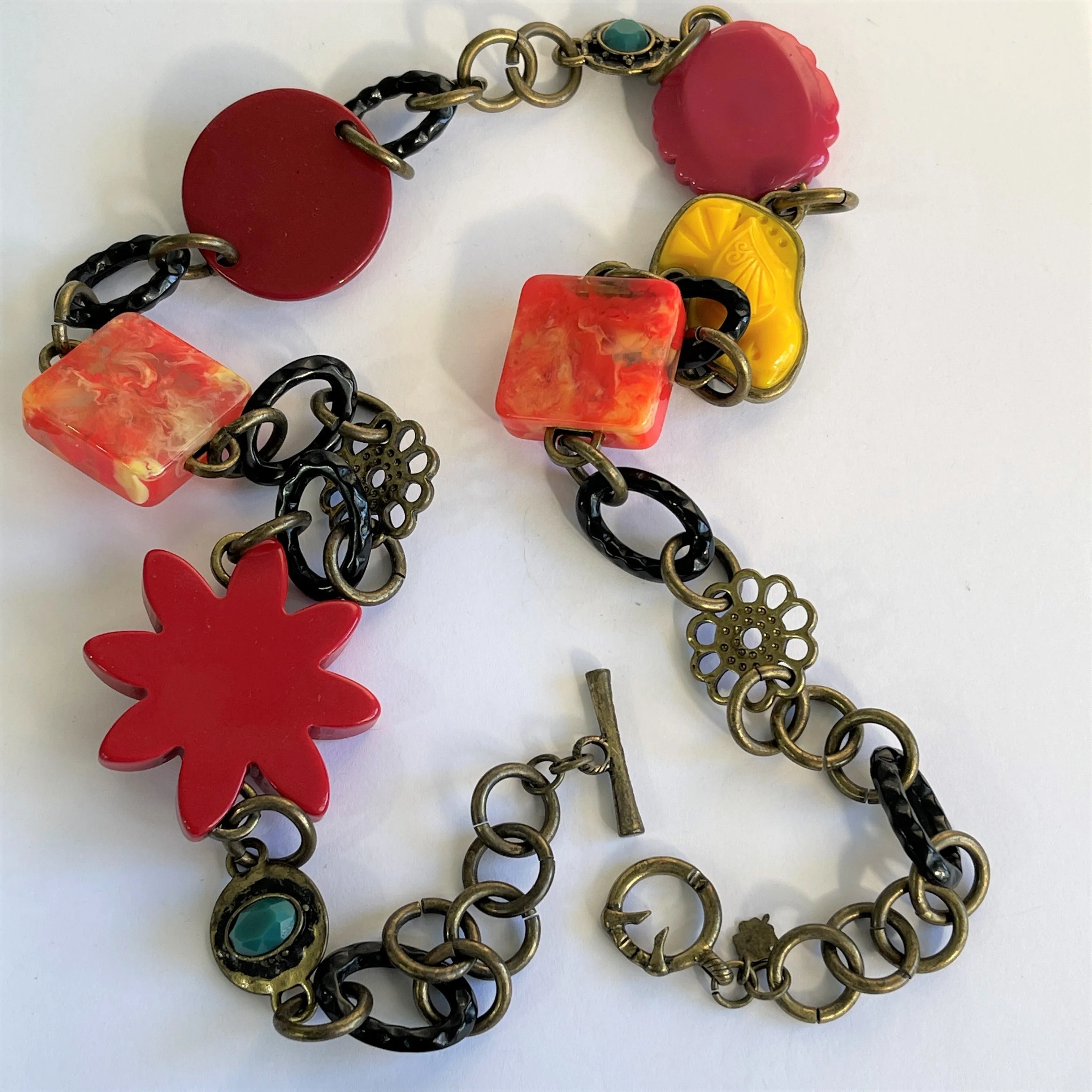 Fun Lucky Brand USA Vintage Pendant