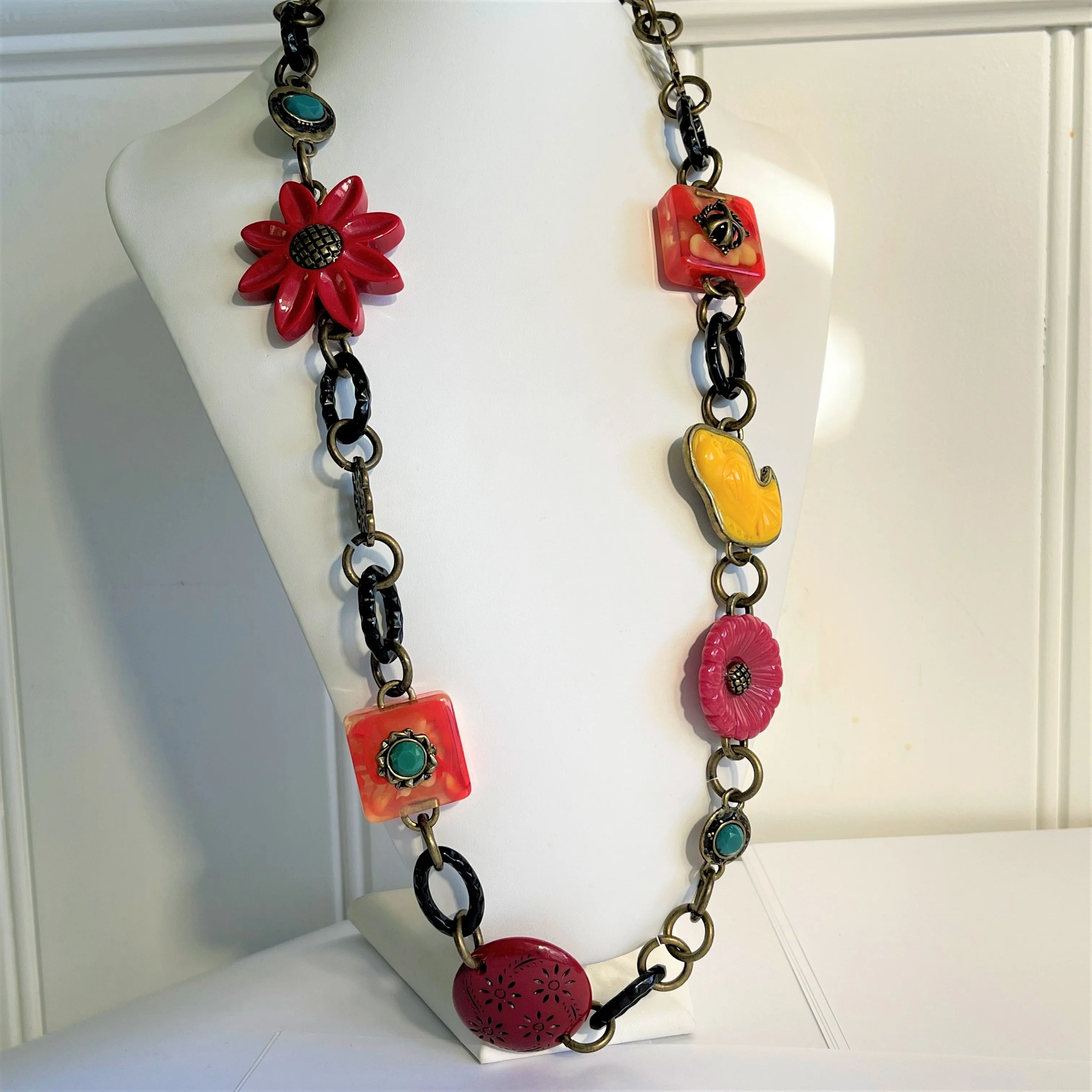 Fun Lucky Brand USA Vintage Pendant
