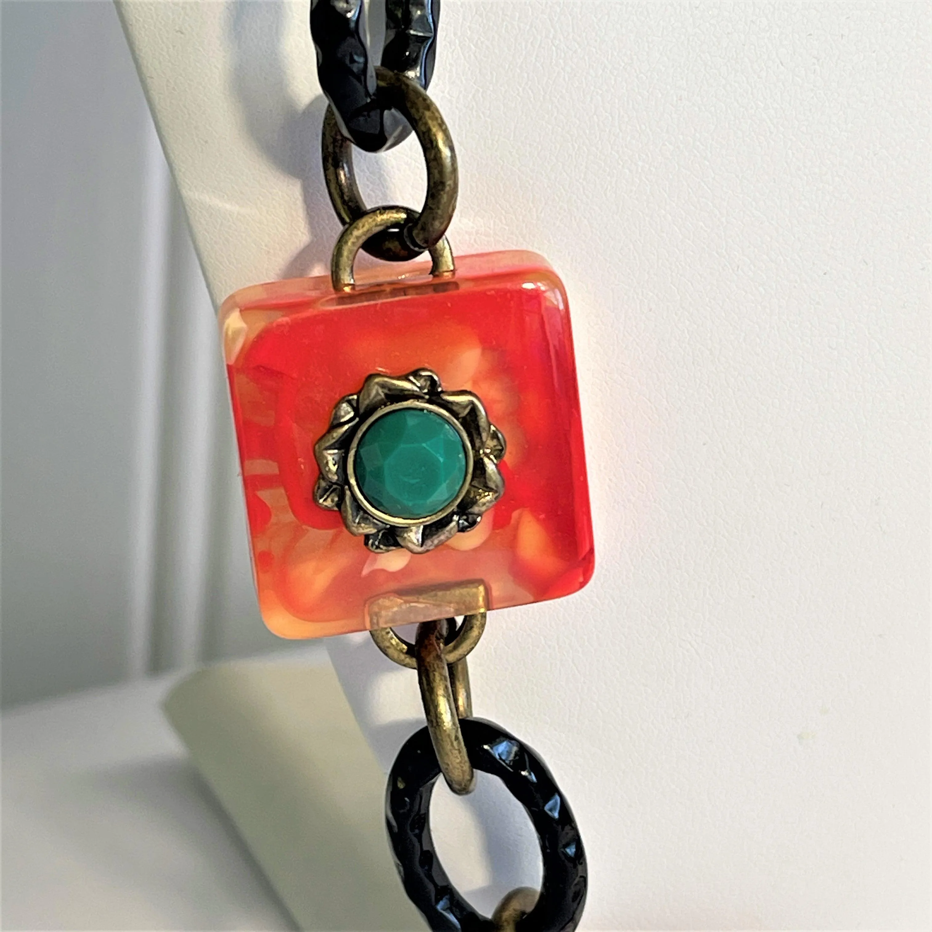 Fun Lucky Brand USA Vintage Pendant