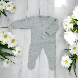 Grey Knitted Set