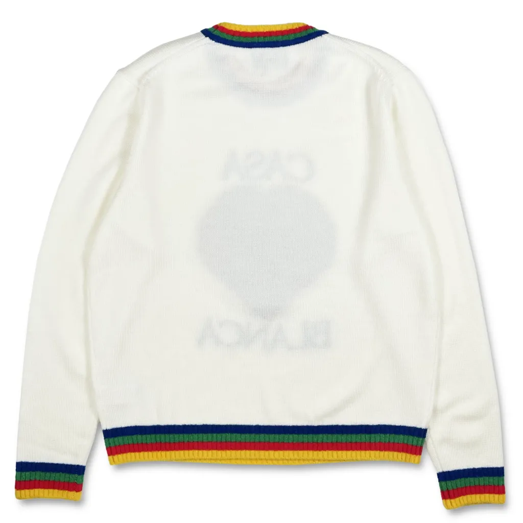 HEART BOUCLE BRAND JUMPER