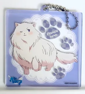 Hetalia The World Twinkle - France - Acrylic Keychain - Hetalia The World Twinkle Acrylic Ball Chain - Keyholder (Adores, Taito)