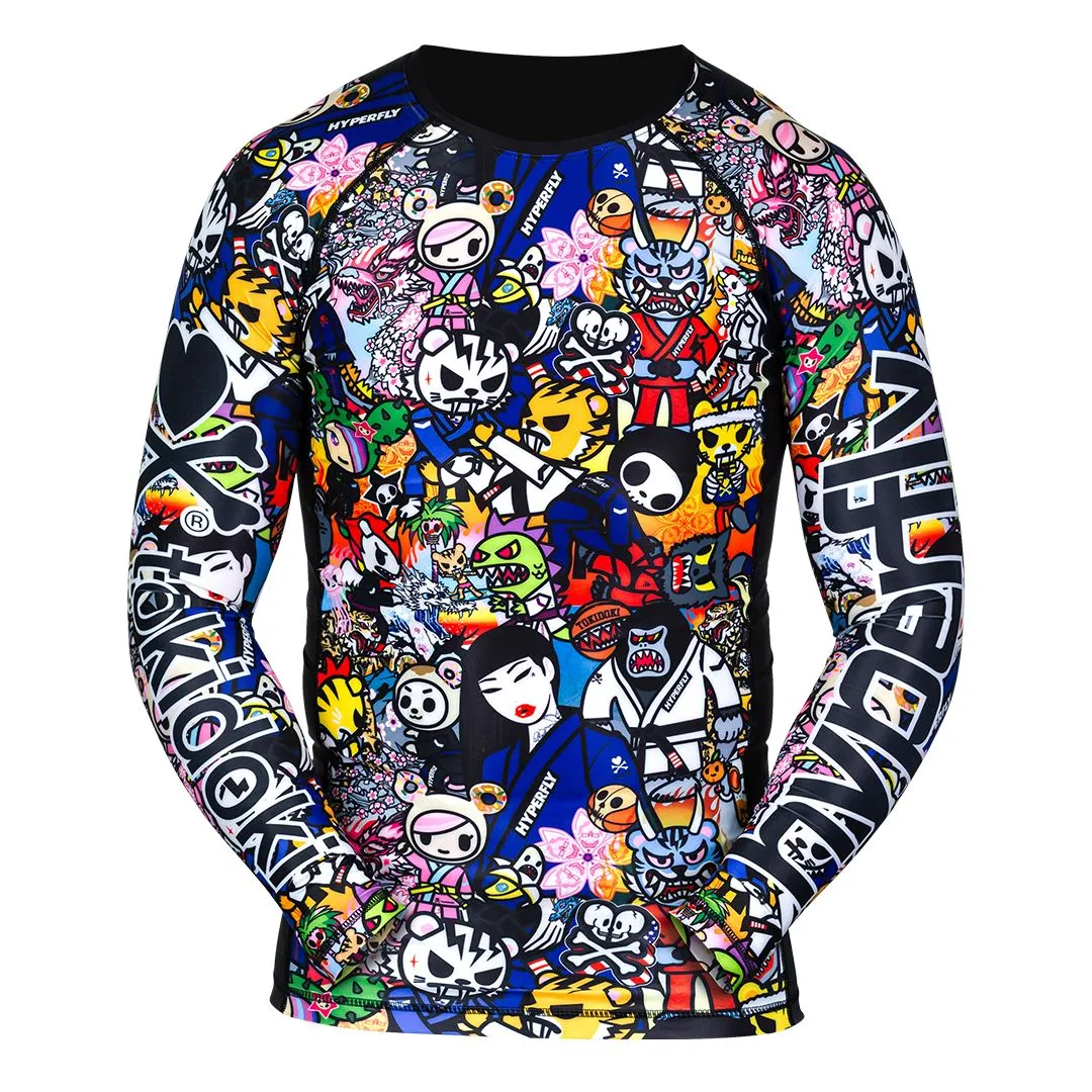 Hyperfly   tokidoki Long Sleeve Rash Guard