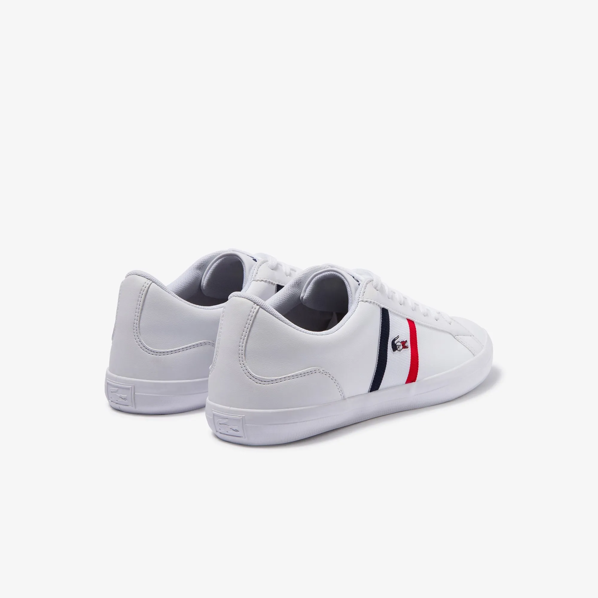Lacoste Lerond Tri1 Cma Sneakers - White/Navy/Red