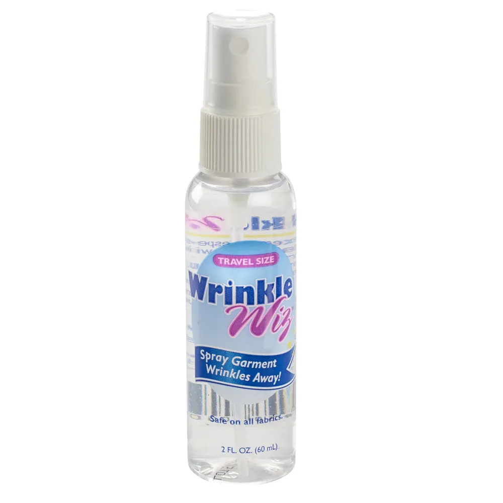 Lewis N Clark Wrinkle Wiz Travel Size Spray Clothing Garment TSA Easy Iron 2 Oz.