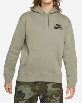M Nike Sb Icon Hoodie - Army/Black