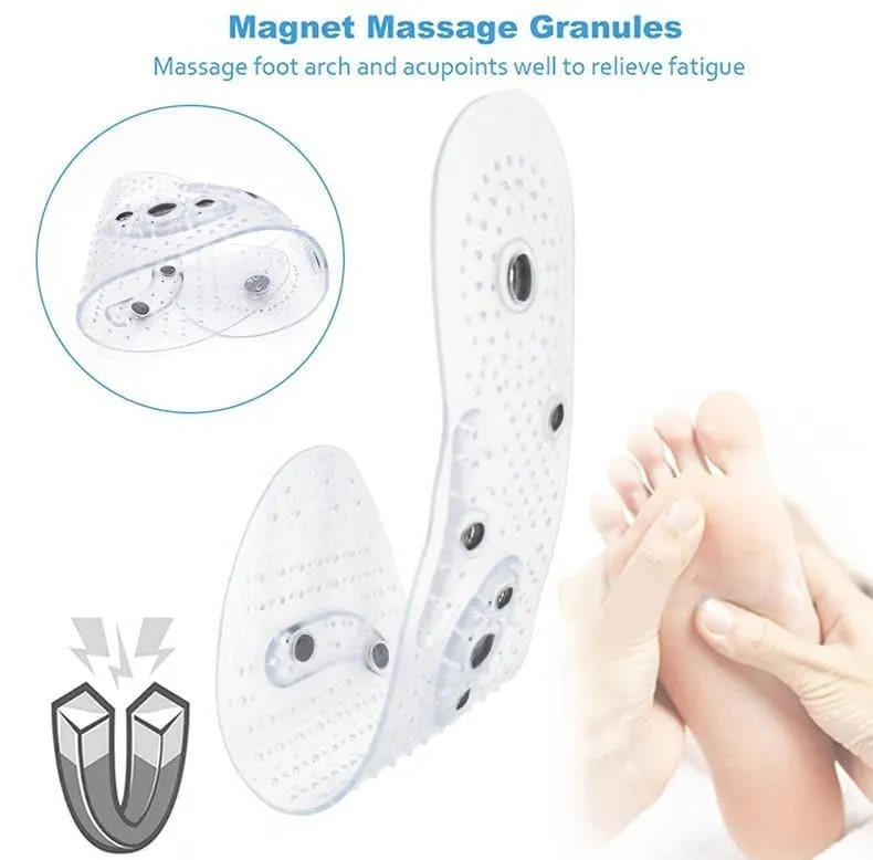 Magnetic Massage Insoles (Pair) for Weight Loss Unisex UK