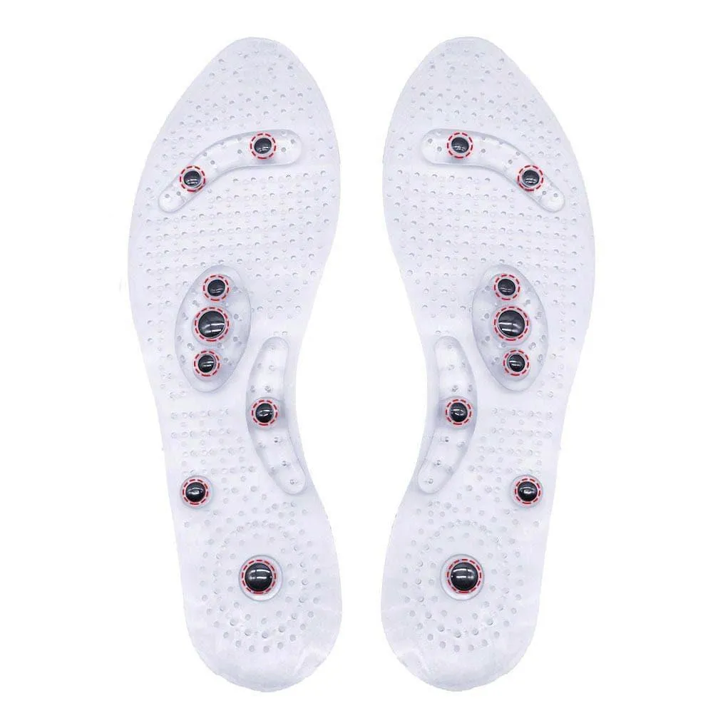 Magnetic Massage Insoles (Pair) for Weight Loss Unisex UK