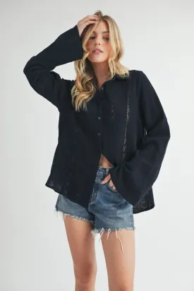 Mahlia Lace Shirt Blouse
