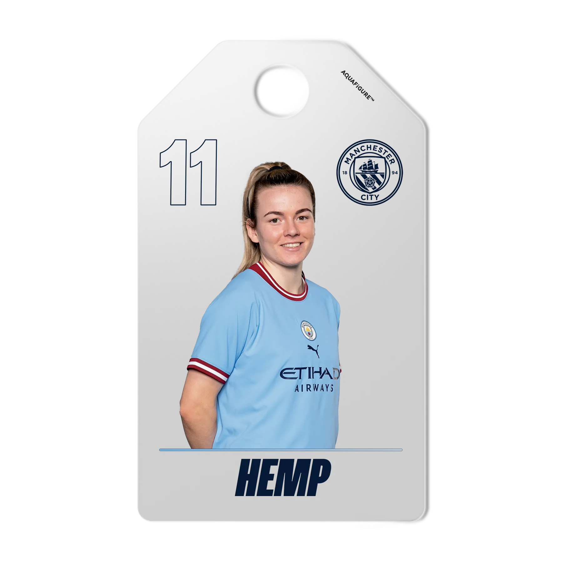 Manchester City Women’s Team - Aquafigure Bottle including 5 Players