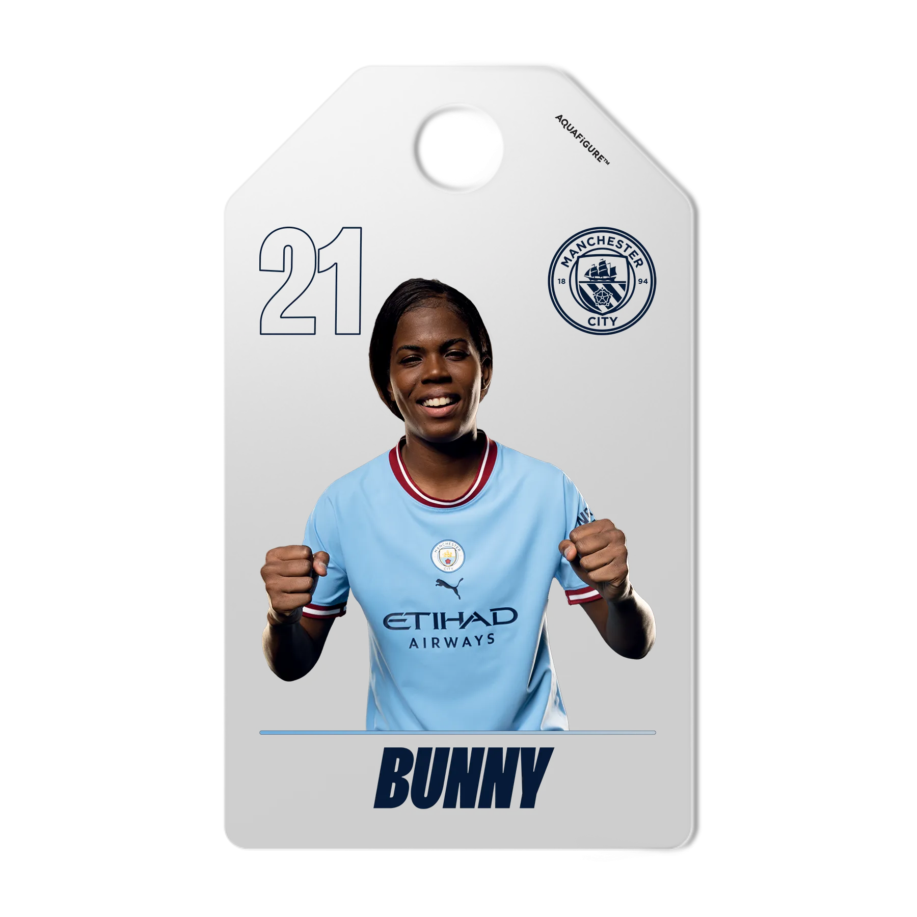 Manchester City Women’s Team - Aquafigure Bottle including 5 Players