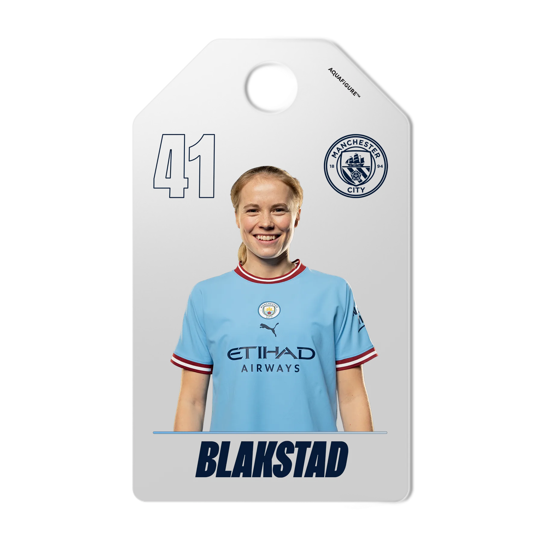Manchester City Women’s Team - Aquafigure Bottle including 5 Players