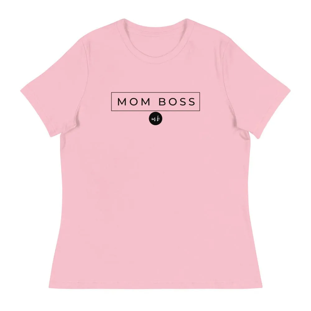 Mom Boss Brand Relaxed T-Shirt
