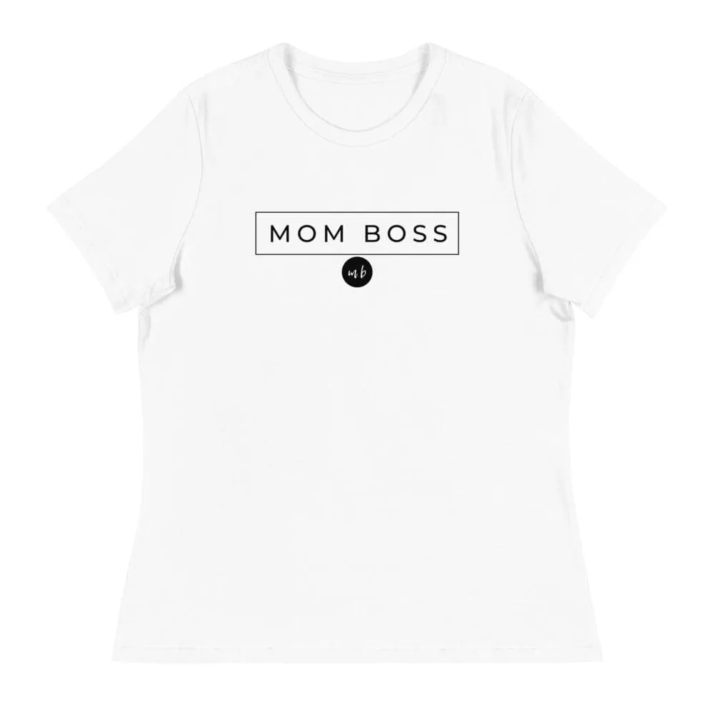 Mom Boss Brand Relaxed T-Shirt