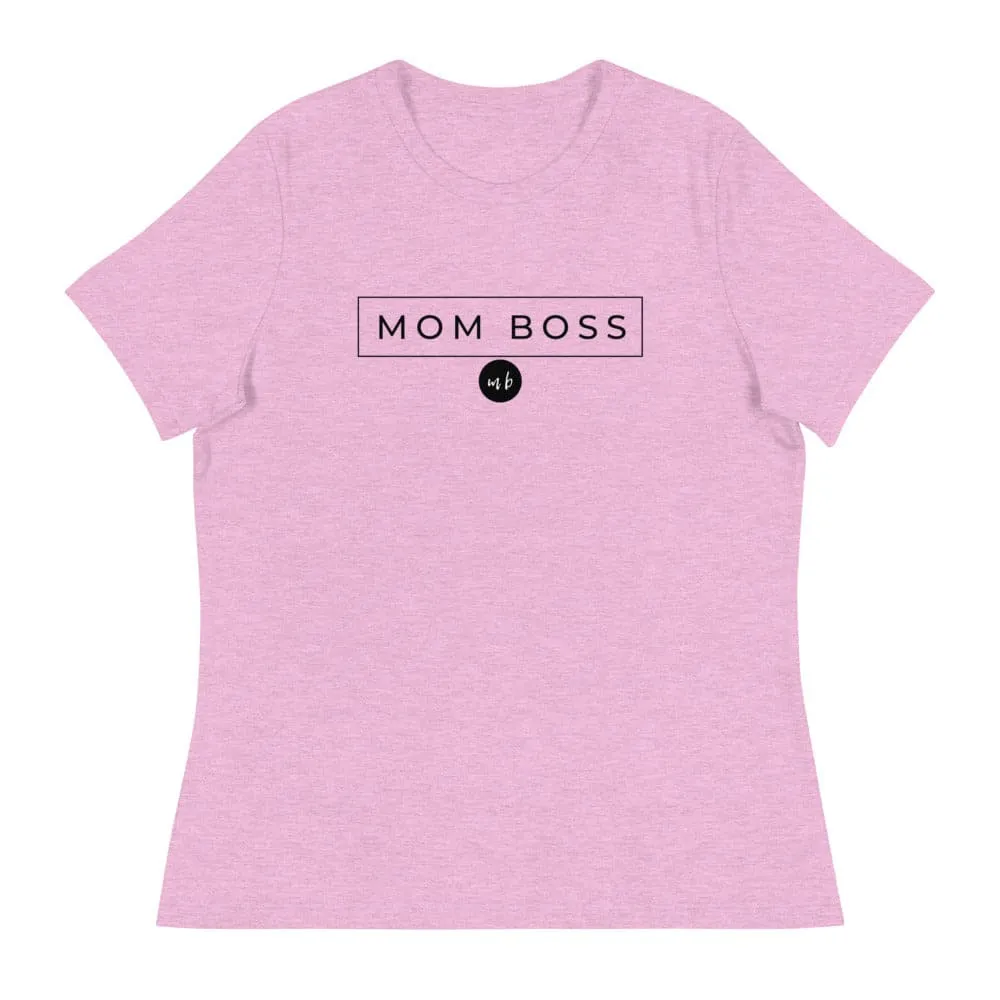Mom Boss Brand Relaxed T-Shirt