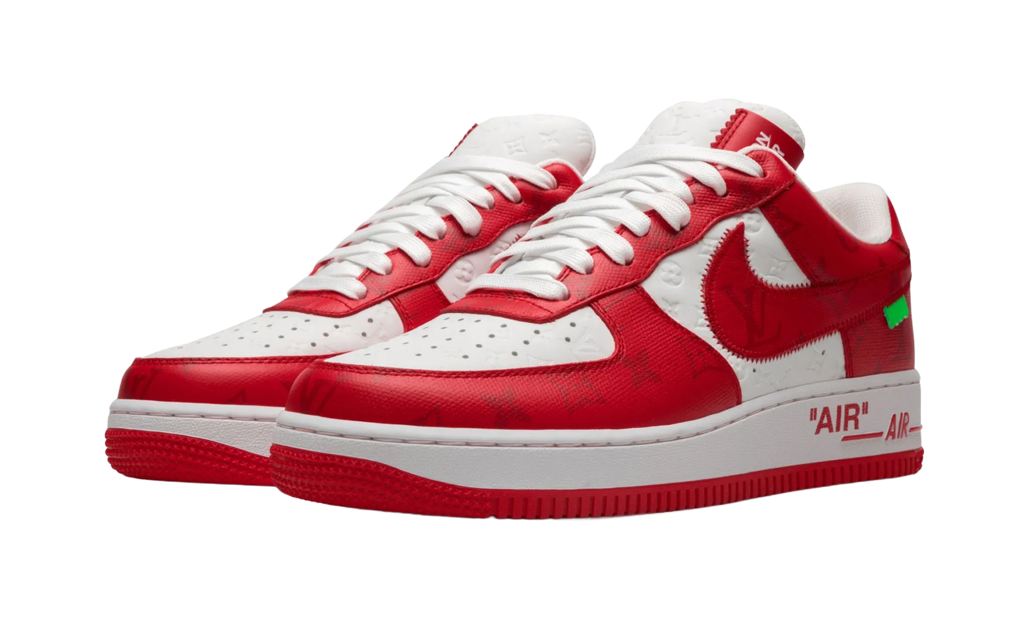 Nike Air Force 1 x Louis Vuitton Red