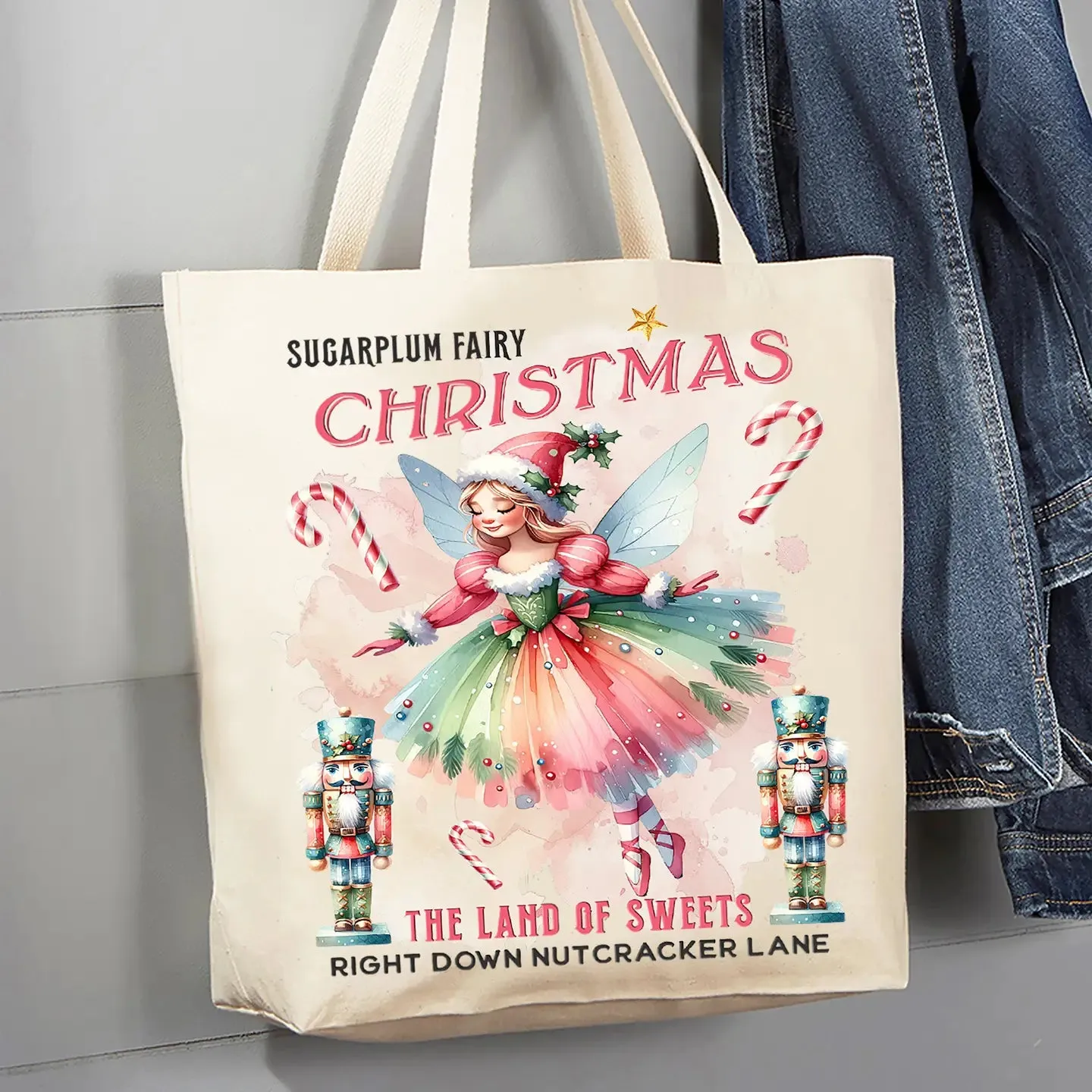 Nutcracker Canvas Tote Bags