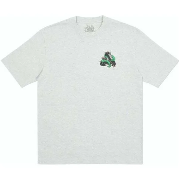 Palace Hesh Mit Fresh T-Shirt - Grey Marl