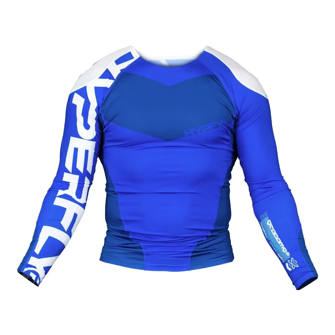 ProComp Edge Ranked Rash Guard Blue