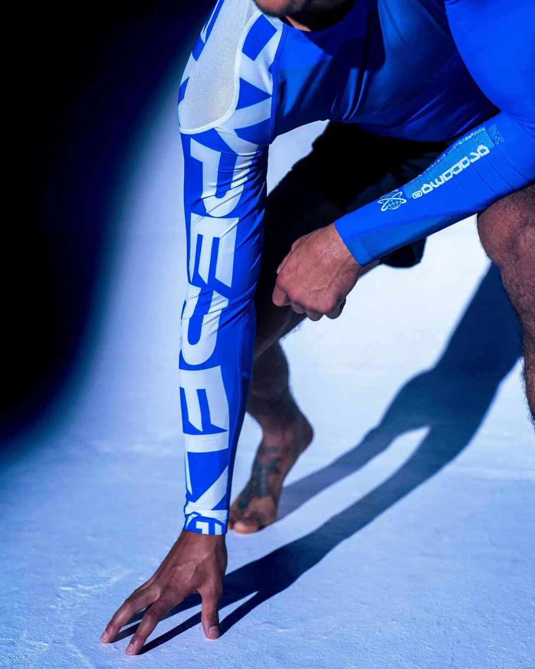ProComp Edge Ranked Rash Guard Blue