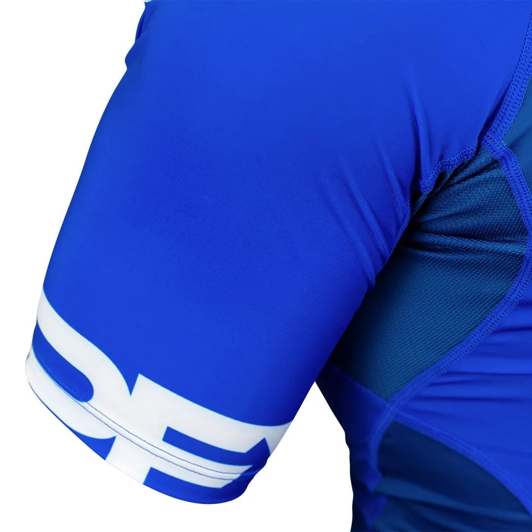 ProComp Edge Ranked Rash Guard Blue