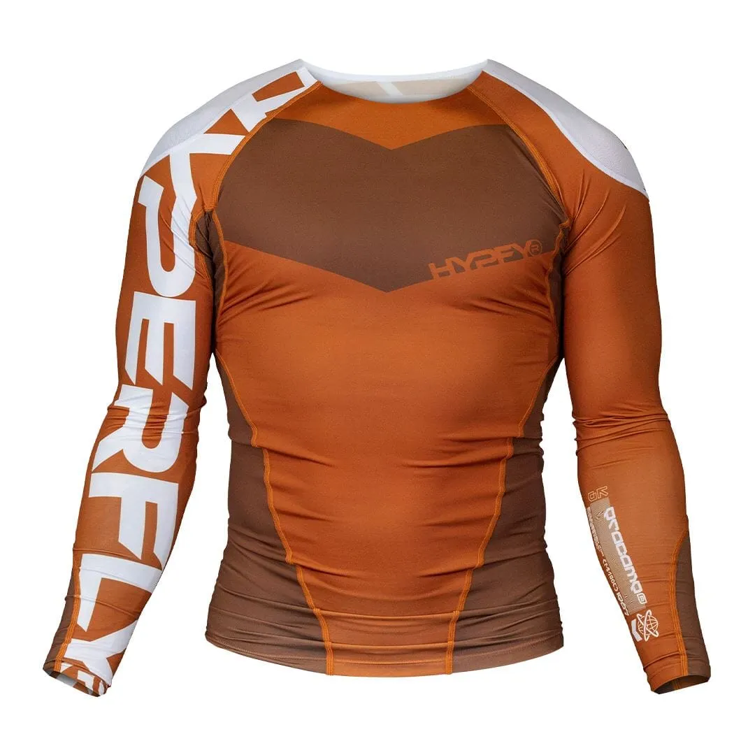 ProComp Edge Ranked Rash Guard Brown