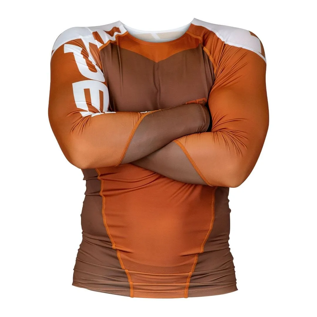 ProComp Edge Ranked Rash Guard Brown