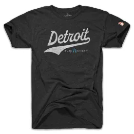 PURE MICHIGAN - DETROIT SCRIPT (UNISEX)