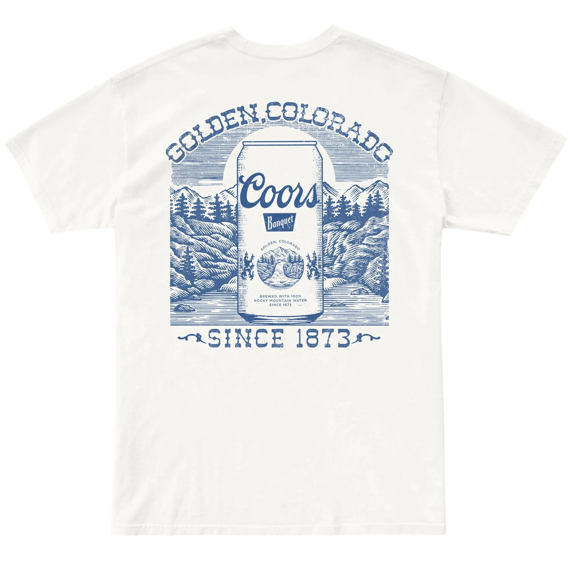 Retro Brand Coors Golden White